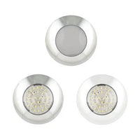 LED interieurverlichting | chroom | melkglas | 12v | koud wit licht | 7524 OPAQUE