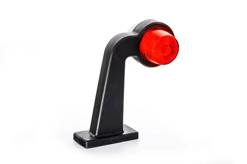 LED breedtelamp links rood-wit 12-24v 30cm kabel