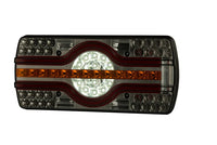 LED neon achterlicht met kentekenlicht | 12-24v | 2,0m kabel | VC-3600