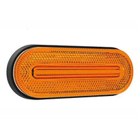 LED zij-markering met knipperlichtfunctie | 12-24v | 50cm. kabel | M10ZK-100A