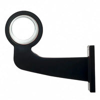 links | LED pendellamp | haakse steel & matte lens | 12-24v | MB-1021RW