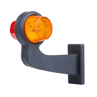 rechts | LED pendellamp | haakse steel | heldere lens | 12-24v | MB-1012RA