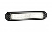 LED markeringslicht wit | 12-24v | 50cm. kabel | MV-2100W