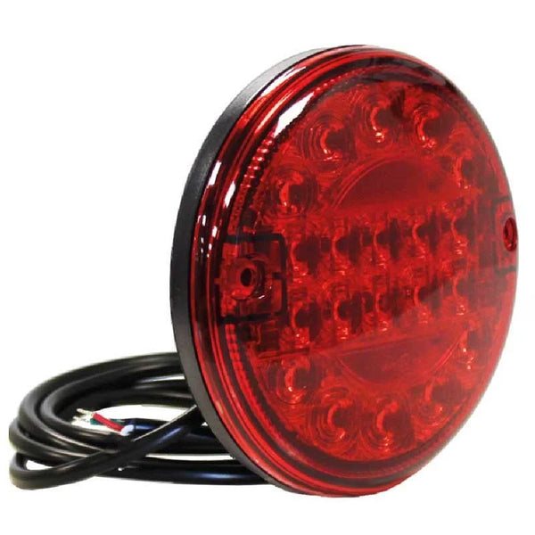 LED Slimline hamburger mistlicht | 12-24v | 150cm. kabel | VM-140