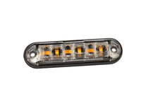 LED R65 Flitser 6-LED 12-24v 15cm kabel (4-patronen)