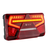 LED neon achterlicht, (non-driehoek) rechts 12-24v 200cm kabel | VC-6052