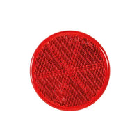 Rode reflector | 60 x 5,5mm. | 3m-plakstrip | VRF-100R