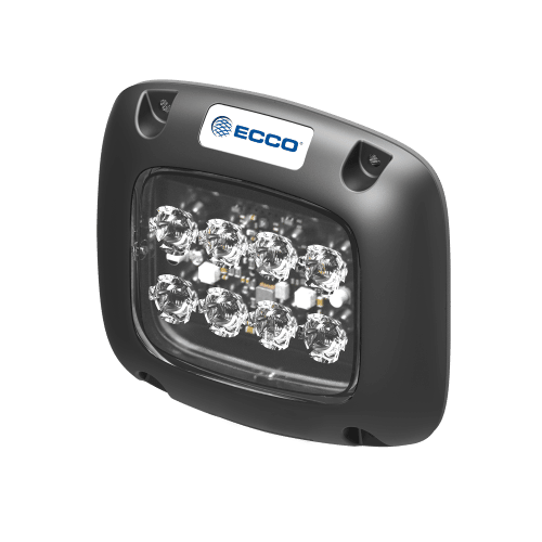LED flitser | R65 | amber 8-LED | 12-24v | ED5110A