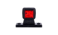 LED breedtelamp rechts rood-wit 12-24v 40cm kabel | MB-4632RW