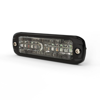LED flitser 6-LED | R65 | amber | 12-24v | IP69K | ED3801A