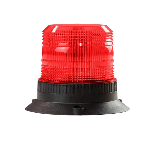 LED flits zwaailamp rood | 12-24v | R10