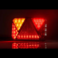 Links | LED achterlicht met mistlicht & kentekenlicht | 12v | 5-PIN | VC-2721B5