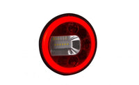 LED mist-achteruitrijlicht links 120mm opbouw 12-24v 1,5m. kabel | VC-2921