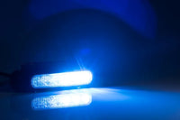 R65 LED flitser 6 LED's Blauw 10 - 30V | S10F6200B