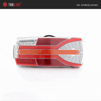Rechts | LED achterlicht dynamisch knipperlicht | 12-24v | 150cm. kabel | V14C7-902