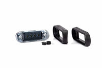 Dark markeringslicht wit | 12-24v | 0,15m. kabel | MV-2400DW.1