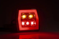 LED compact achterlicht zonder kentekenlicht | 12-36v | 100cm. kabel | V10C3-710