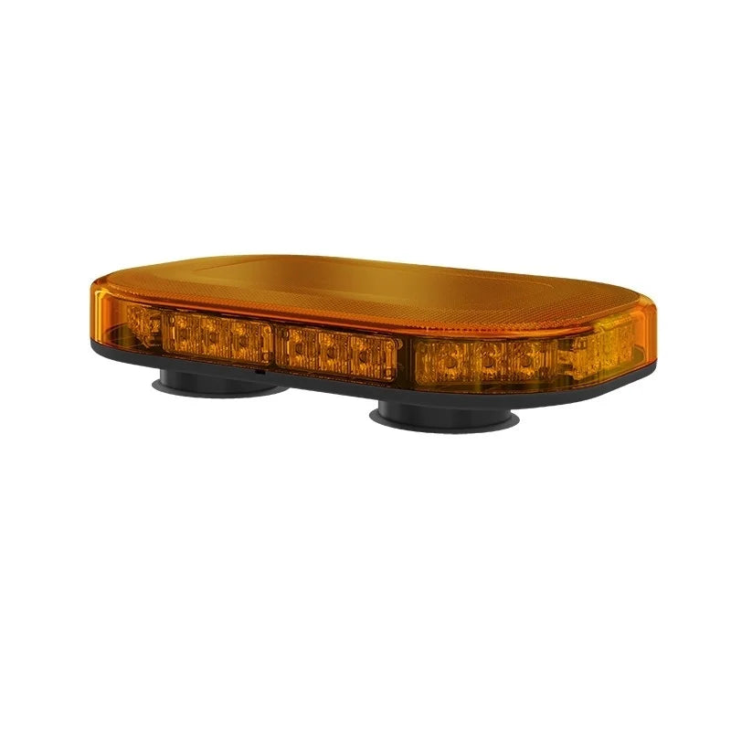 Compacte R65 amber lens minibar 12-24V zuignap montage | MLB246R65AAM-MM
