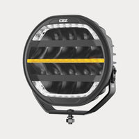 OZZ XR3 P9” R65 zwart met waarschuwingslicht (10-35V)