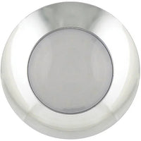 LED interieurverlichting | chroom | melkglas | 12v | koud wit licht | 7524 OPAQUE