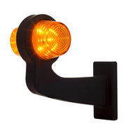 rechts | LED pendellamp | haakse steel | heldere lens | 12-24v | MB-1012RA