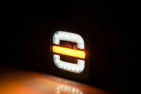 LED Front positielicht &amp; knipperlicht 12/24v 1m. Kabel