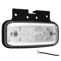 LED markeringslicht wit | 12-24v | 50cm. kabel | MV-1250W