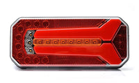 LED achterlicht uni 12-24 200cm kabel dynamisch knipperlicht