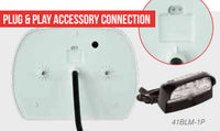 LED slimline achterlicht zonder kentekenverlichting | 12-24v | 40cm. kabel | EU200R