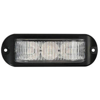 LED flitser 3 LED's | Amber | 180 graden | 10-30v | LED3DVA180
