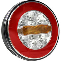 LED compact achterlicht zonder kentekenverlichting | 12-36v | 100cm. kabel | V10C3-830