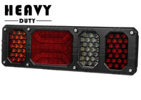 LED achterlicht links heavy duty 24v, 150cm kabel