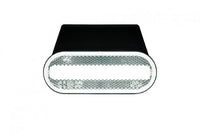 LED markeringslicht wit met beugel | 12-24v | 50cm. kabel | MV-5050W