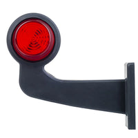 rechts | LED pendellamp | haakse steel | heldere lens | 12-24v | MB-1012RA