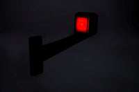 LED breedtelamp rechts rood-wit 12-24v 50cm kabel