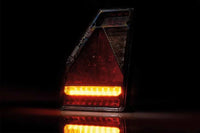 Links | LED achterlicht | driehoek model | 12v | 6-functie | 6-PIN | VC-3301B6