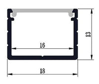 Aluminium profiel | LED strip op rol | BAC-ALU3