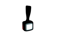 LED breedtelamp links rood-wit 12-24v 25cm kabel