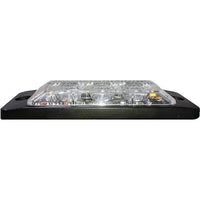 LED flitser 3 LED's | R65 | ultra platte slimline | amber | 10-30v | S11F3002