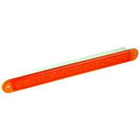 LED dynamisch knipperlicht slimline amber lens | 24v | 40cm. kabel | 235A24-DI