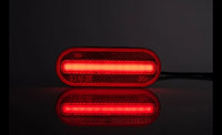 LED markeringslicht rood | 12-24v | 50cm. kabel | MV-5000R