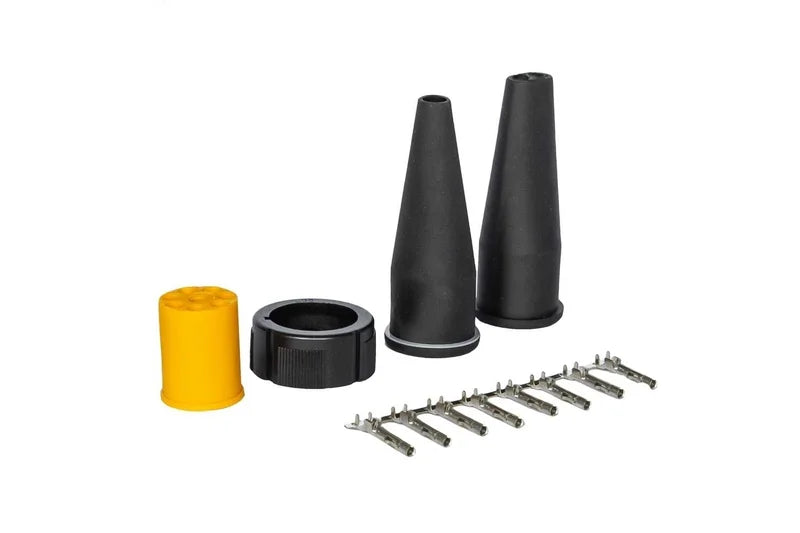 8-PIN's bajonet aansluiting links zonder kabel | V10AC-101B8