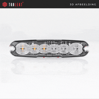 LED achterlicht ultra compact | 12-24v | 25cm. kabel | 12ARM