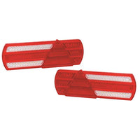Slimline Trailer lamp | 12-24v | (EU390LR2) Twin Pack | EU390LR2