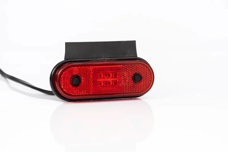 LED markeringslicht rood 12-36 volt 0,75mm2 connector | MV-1460R