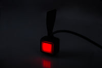 LED breedtelamp links rood-wit 12-24v 25cm kabel