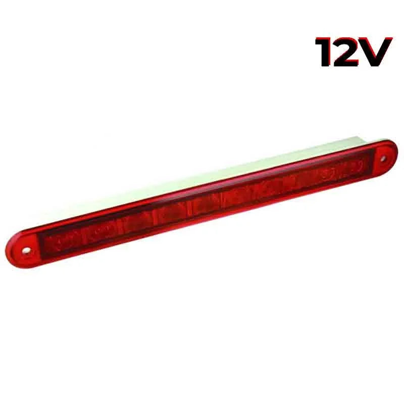LED combinatielicht slimline rode lens | 12v | 40cm. kabel | 235R12
