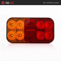 Stoplicht | achterlicht | reflector | kentekenverlichting | 12v | duo pak | 149BARLP2