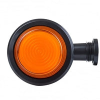 LED pendellamp amber | korte steel | matte lens | 12-24v | MB-1020A