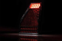 Links | LED achterlicht | driehoek model | 12v | 5-functie | 5-PIN | VC-3301B5